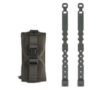 AQzxdc Tactical Vest Belt MOLLE Compact Medical Pouch V2 Disassembly Small Medical Bag Nylon Hunting and Hiking Equipment(Green)