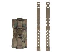 AQzxdc Tactical Vest Belt MOLLE Compact Medical Pouch V2 Disassembly Small Medical Bag Nylon Hunting and Hiking Equipment(Cp)