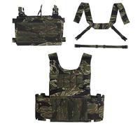 AQzxdc Tactical Weighted Vest, Adjustable Weights Running Vest Molle for Workouts Endurance Training Fitness Calisthenics Gym(TS)