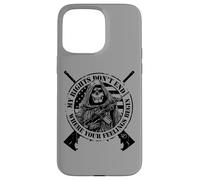 AR-15 My Rights Don’t End Where Your Feelings Begin Skull Case for iPhone 15 Pro Max