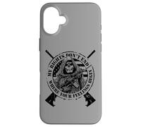 AR-15 My Rights Don’t End Where Your Feelings Begin Skull Case for iPhone 16 Plus