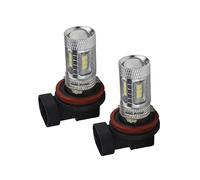 AR 2x H11 H8 Bulb LED High Power 15W LED Projector Headlight Sidelight Indicator Fog Light Daytime Lamp DRL White