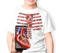 AR+ Body Planet Educational augmented reality t-shirt (8-10 years)