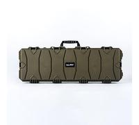 AR BRAND EST. 2021 All-Weather Precision Hard Rifle Case Waterproof Ultra Protective Gun Case with Intensive Foam Gun Case Hunting Case Large or Extra Large or Double Rifle Case (Olive Green, Large)