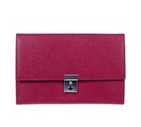 AR BRAND EST. 2021 Travel Document Wallet Organiser with Lock for Passport (Burgundy)