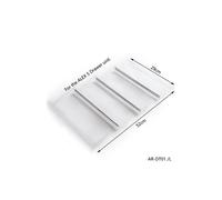 (AR-DT01 L - 52cm) ANON DIY Drawer Divider Set For ALEX 5 And 9 Drawers,Acrylic Customizable in-Drawer Makeup Storage Organizer Dividers,Adjustable