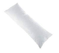 AR Exclusive 100% Luxury Duck Feather & Down Extra Filled Bolster Pillows, Neck & Maternity Support Orthopedic- Only Pillow in (Double 4Ft 6Inch)