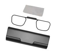 AR Eyewear Optical Insert, Resin Lens Holder Frame, Black Carry Case, Care Cloth, Clip in Setup, Everyday Viewing Accessory, Travel Storage Optical Insert Frame Ar Eyewear Resin Lens Holder Clip