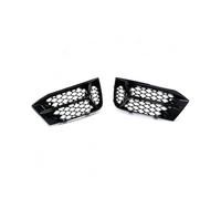 Ar Honeycomb Fog Lamp Frame Hollow Grille Under The Net Black Bright Car Accessories For A3 2017 2018 2019 2020 C Front Bumper Fog Light Grille Cover
