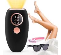 AR IPL Hair Removal Device, Painless Laser Hair Remover with Ice Cooling, 5 Energy Levels, 999,999 Flashes, Auto/Manual Mode, for Women & Men, Face, Bikini, Body, Legs, Home Use