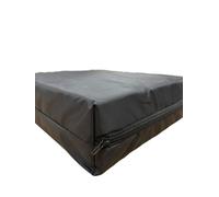 AR KomFortKing Memory Foam Seat Pad, Wheelchair Cushion, 40.6cm x 45.7cm x 10.2cm, Waterproof Black Cover (Black, 20" x 20" x 4")