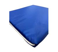 AR KomFortKing Memory Foam Seat Pad, Wheelchair Cushion, 40.6cm x 45.7cm x 10.2cm, Waterproof Black Cover (Royal Blue, 18" x 20" x 4")