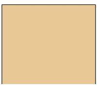 AR Latest Flat Bedsheet Plain Dyed Polycotton Smooth Fabric (Double, Biscuit)