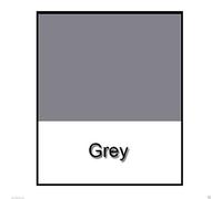 AR Latest Flat Bedsheet Plain Dyed Polycotton Smooth Fabric (Double, Grey)