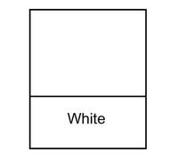 AR Latest Flat Bedsheet Plain Dyed Polycotton Smooth Fabric (King, White)