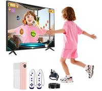 AR Motion Game Console for Kids: Plug & Play Active TV Video Games - AI Tracking Motion Sensing+ Gamepad - for Indoor Physical Play Interactive Family Fun Parties - Gift for Boys Girls 4+