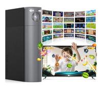 AR Motion Video Gaming Console: Active Play System for Kids Ages 3-12(Grey) | 34 Built-In Kids Games, Interactive Play, Indoor Fun, Birthday & Christmas Gift for 3-12 Year Old Boys & Girls