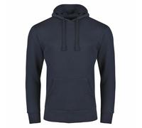 AR Paris Fashions® Mens Fleece Pullover Hoody Jacket Long Sleeve Hooded Sweatshirt, Plain Winter Wear Pull On Hoodie Top (Navy, XX-Large)