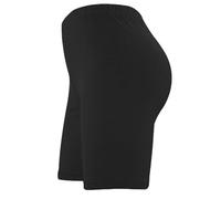 AR Paris Fashions® Women’s Soft Stretchy Cycling Short, Ladies High Waist Activewear Yoga Dancing Gym Knicker Above Knee Biker Shorts (Black, M-L)