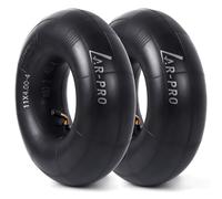 AR-PRO 11x4.00-4 Replacement Inner Tubes with TR87 Bent Valve Stem - Butyl Rubber Tire Tubes for Hand Truck, Lawn Mower, Wheelbarrow, Garden Cart - Fits 4.10/3.50-4 Tires (2 Pack)