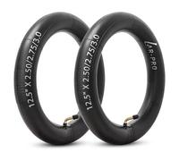 AR-PRO 12.5 x 2.5/2.75/3.0 Scooter Inner Tubes with TR87 Angled Valve Stems - Heavy-Duty Tubes Compatible with Razor Pocket Mod, MX350, MX400, Schwinn GT, Currie, and Mini Dirt Bikes (2-Pack)