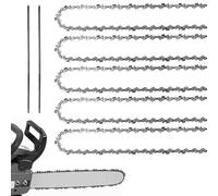 AR-PRO 5-Pack 16 Inch Chainsaw Chain Replacement - 3/8" LP Pitch, .050" Gauge, 56 Drive Links - Compatible with Craftsman, Poulan, Echo, Greenworks, Husqvarna, Ryobi, Oregon, and More