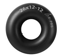 AR-PRO Relacement 26x12-12 Heavy-Duty Inner Tubes for ATV/UTV, Lawn Tractor, Golf Cart, Snow Blowers, and More - With TR13 Straight Valve Stems - Made from Durable Butyl Rubber