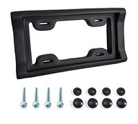 AR-PRO Ultimate License Plate Bumper Guard Screws Included - 2.3" Thick Rubber License Plate Mount Protects Bumper from Scratches and Dents - Universal Fit for Cars, Trucks, SUVs, and Vans