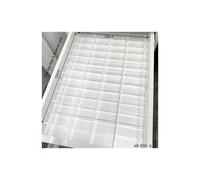 (AR-ST01 L - 52cm) ANON DIY Drawer Divider Set For ALEX 5 And 9 Drawers,Acrylic Customizable in-Drawer Makeup Storage Organizer Dividers,Adjustable