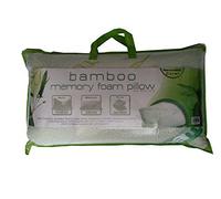 AR Textile Luxury Bamboo Memory Foam Pillows with Removable Cover, Medium Firm Support, Orthopedic Pain Relief Pillows (Pack of 4)