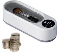 AR Ultrasonic Cleaner, 48 kHz Ultrasonic Jewellery Cleaner, 650ml Capacity for 360° Deep Cleaning, One-Touch with 3 Digital Timer, Suitable for Cleaning Glasses, Jewellery, Dentures