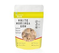 AR White Moringa Gum Pure & Natural, Sahajan Gond, Sonjana| Sahajan Gond| White Moringa Gond - (10 gm)