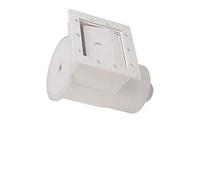 AR100 Pool Skimmer with Integrated Valve Actuator for Swimming Pool Cleaning - White Plastic Debris Remover, 24 x 21.5 x 34 cm, Compatible with Stan