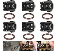 AR1828 Water Pump Check Valves Kit Compatible with Annovi Reverberi 18mm XR RK RKA RKV 70-0179, Replace Pressure Washer Valve Kit - New Valves + O-Rings