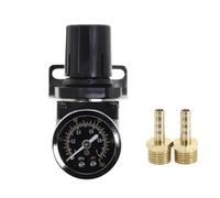 AR2000-02 G1/4'' Pneumatic Pressure Regulator with Pressure Gauge, Adjustable Regulating Valve for Compressors 1pc(AR2000-02 BT-6-02)
