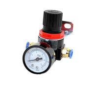 AR2000 02 G1/4'' Pressure Regulator Ar2000 Pressure Relief Control Compressor Regulator Handling Device Valve(AR2000 with PC8mm)