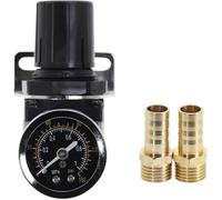 AR2000-02 Pneumatic Pressure Regulator G1/4'' with Pressure Gauge, Adjustable Flow Control Valve(AR2000-02 BT-10-02)