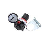 AR2000 1/4" Thread Pneumatic Air Compressor Pressure Regulator Reduction Valve 4MM-12MM Connector Fittings IDGTTLDF(AR2000 w BT 12mm,1 Pcs)