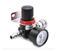 AR2000 Air Pressure Regulator with Gauge, SM+PM20 Processing Device, Aluminum Alloy Body, G1/4 Thread, ±1% Precision Control for Indust