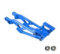 AR320347 Aluminum Rear Wing Mount Adjustable Heavy Duty RC Car For Ar-rma 1/8 6S For Kr-aton For No-torious(Blau)