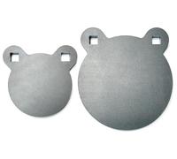 AR500 Steel Targets 3/8 Inch Gong, FULLBOW Steel Shooting Target Stand Kit, Magnetic Target Stencils, Steel Target Hangers, Sold Separately
