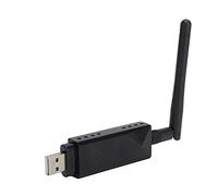 AR9271 Wireless USB WiFi Adapter, NetCard Wire Detachable 2DBI Antenna Antenna Adapter for Computer TV Detachable Desktop Laptop PC