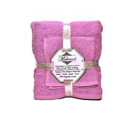 ARA CHOICE 1 & 3pcs 100% Egyptian Cotton Towel Bale Set Bathroom Hand Bath and Face Towels Machine Washable Tumble dry low - remove promptly (Bath Towel 68.58 x 137.16cm)