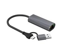 ARA INDIA USB C to Ethernet Adapter, 2.5G Gigabit RJ45 Network (10/100/1000/2500Mbps) for MacBook Pro/Air, iPad Pro, Dell, HP, Surface, Thunderbolt 3/4 - Plug & Play