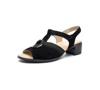 ara LUGANO, Heeled Sandal, SCHWARZ,