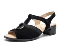 ara LUGANO, Heeled Sandal, SCHWARZ,