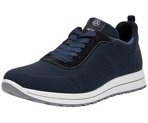 ARA Men's Matteo Sneaker, Blue, Grey, Blue, 9 UK