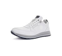 ARA Men's Matteo Sneaker, White Blue, 9.5 UK