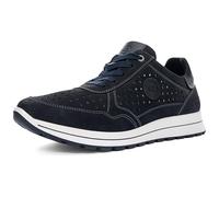 ara Men's Matteo Trainers, Blue, 47 EU Wide, blue, 12.5 UK