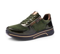 ARA Sapporo Women's Trainers Green, Forest Fango Mocha, 36 EU Weit